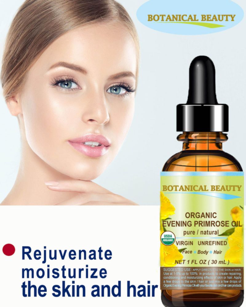 Aceite de Onagra Botanical Beauty 60 ml Puro y Orgánico