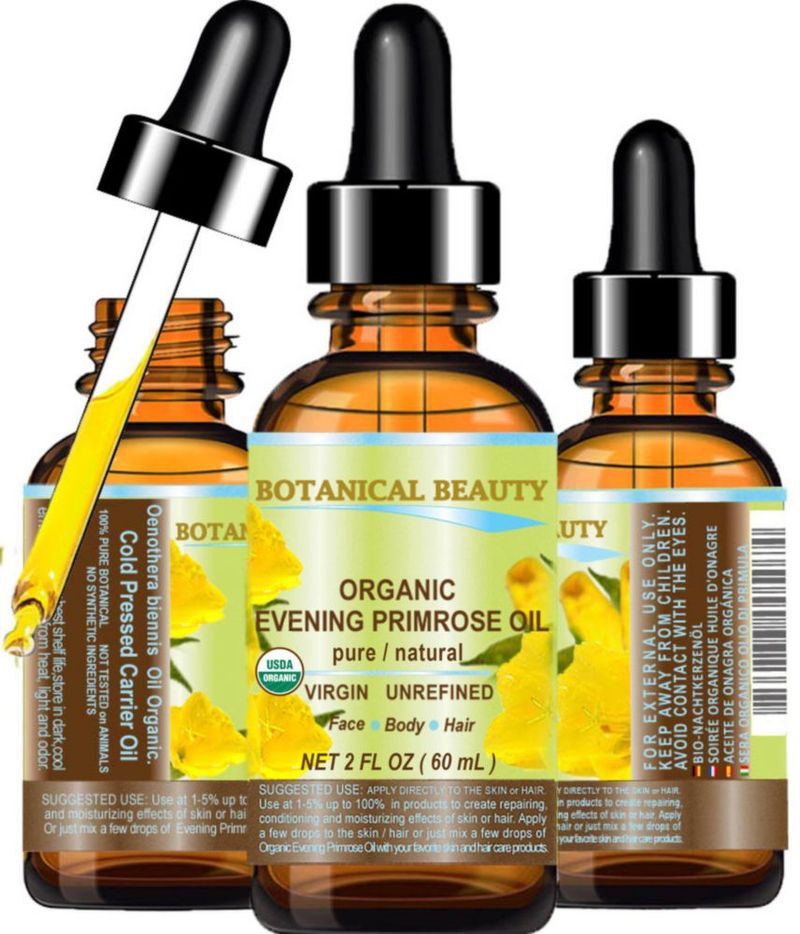 Aceite de Onagra Botanical Beauty 60 ml Puro y Orgánico