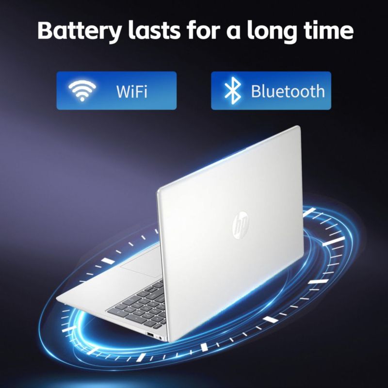 Laptop HP 17.3" Core i3 N305 16GB 512GB SSD Plata