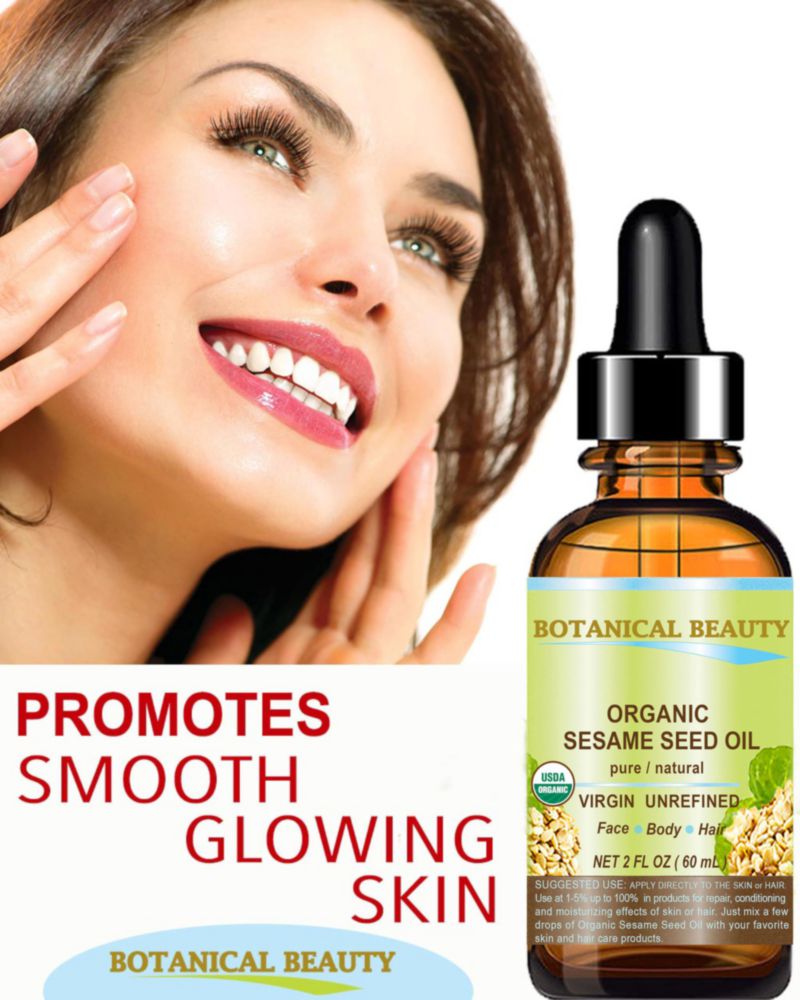 Aceite de sésamo orgánico virgen Botanical Beauty 120 ml