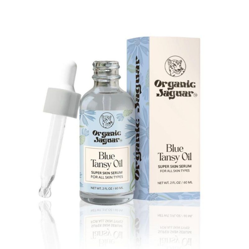 Suero Facial Orgánico Jaguar 60 ml Aceite de Tansy Azul