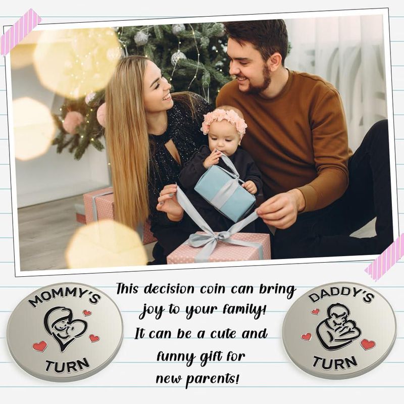 Moneda de Decisión Vichona – Regalo Turno de Mamá / Papá