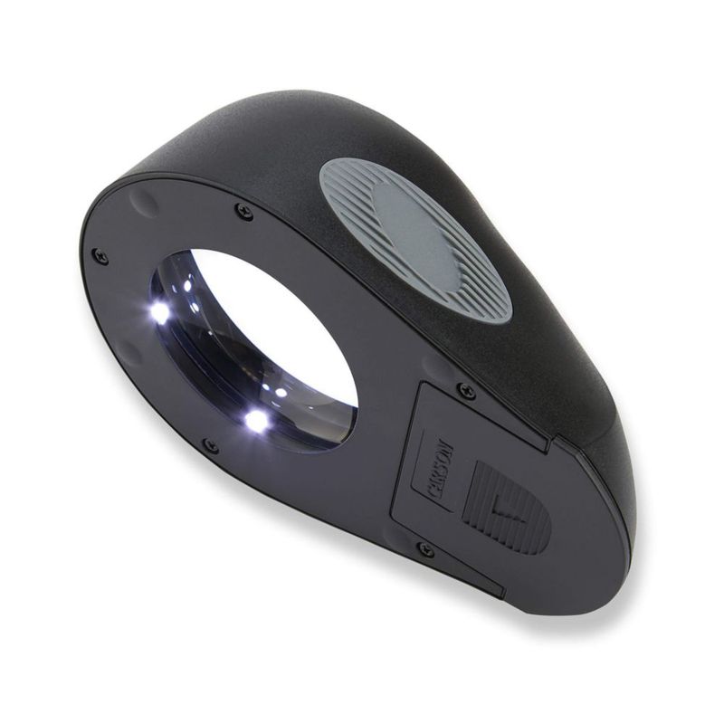 Lupa Carson LL-88 5x LED con 3 niveles de brillo