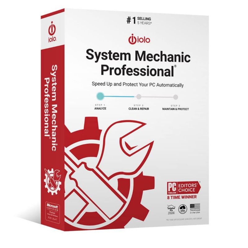 Software iolo System Mechanic Pro – Licencia para Windows