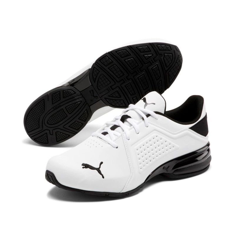 Zapatilla PUMA VIZ RUNNER blanco-negro 7.5