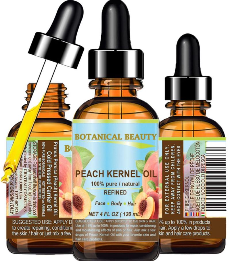 Aceite de semilla de melocotón Botanical Beauty 120 ml refinado