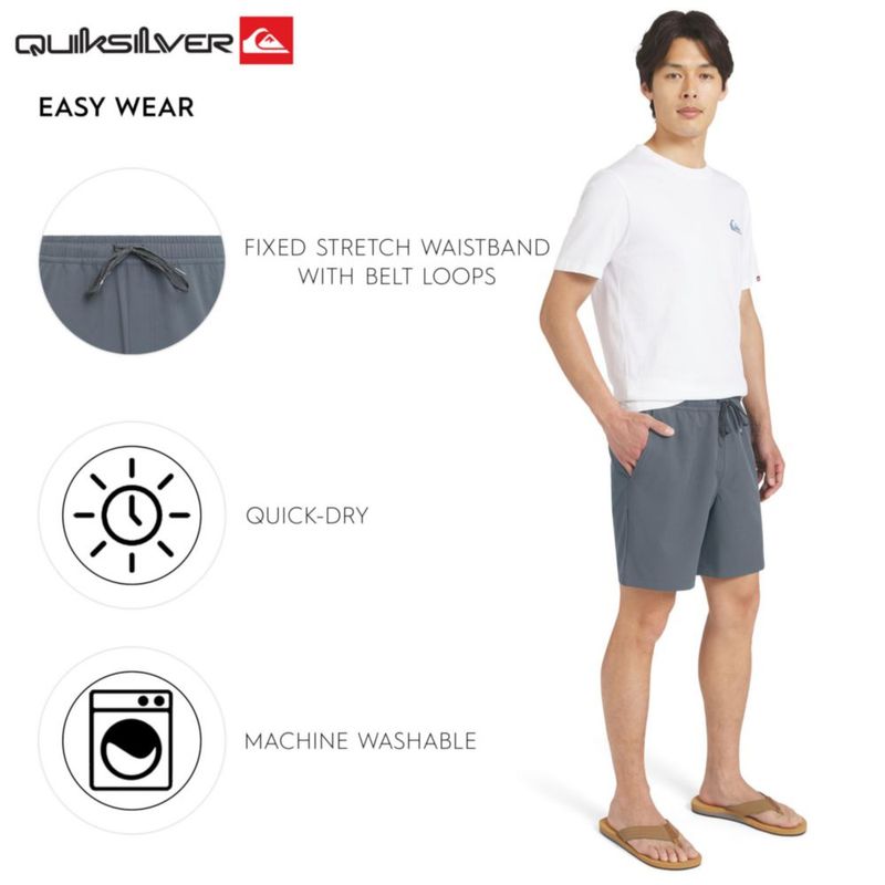 Pantalones cortos Quiksilver Iron Gate Mediano 18 cm Stretch
