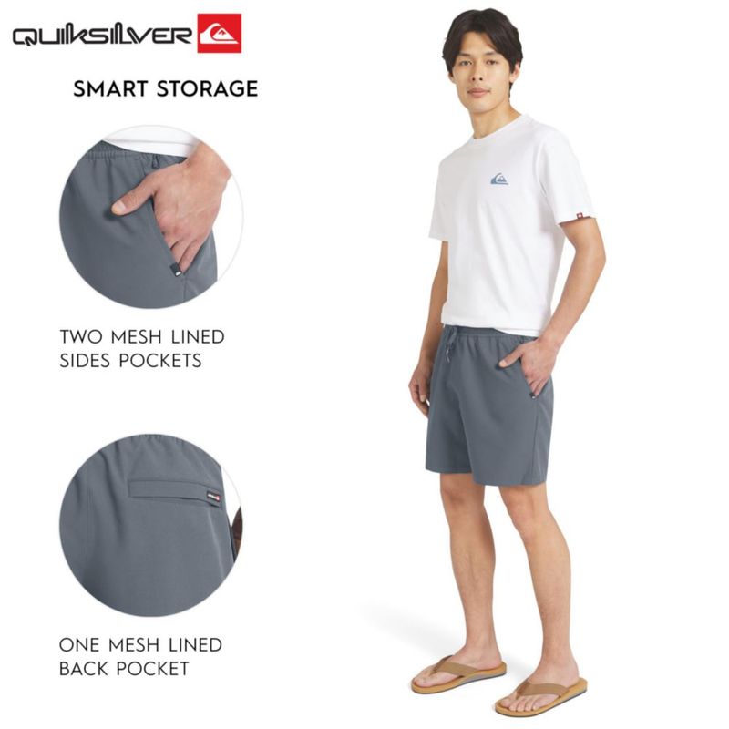 Pantalones cortos Quiksilver Iron Gate Mediano 18 cm Stretch