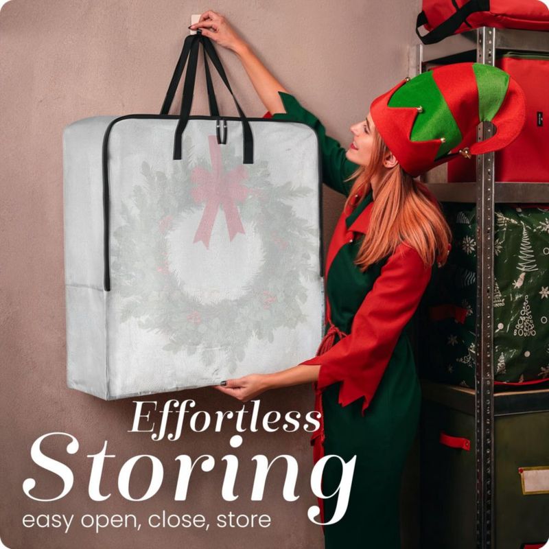 Bolsa de Almacenamiento Handy Laundry 64 cm Pack de 5 Transparente con Cremallera