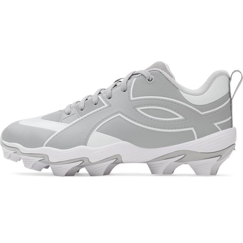 Botas de béisbol Under Armour talla 3 gris
