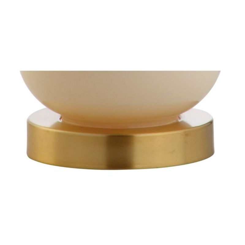 Lámpara de mesa JONATHAN Y 52 cm de vidrio marfil
