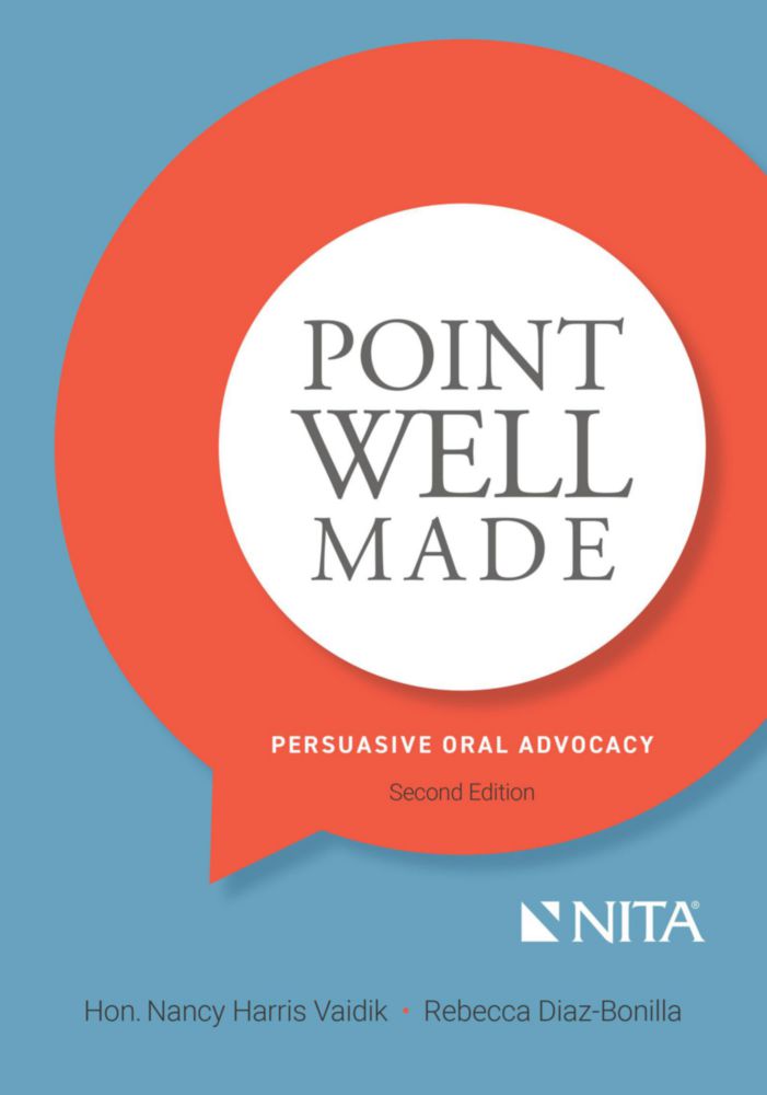 Libro Aspen Publishers – Point Well Made (NITA)