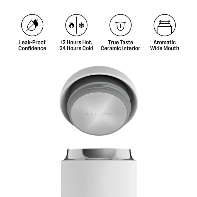 Taza de Café Fellow 340 ml con Revestimiento Cerámico – Viaje