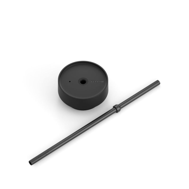 Vaso para beber Fellow 591 ml con tapa de pajilla negra