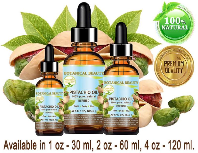Aceite de Pistacho Botanical Beauty 30 ml para rostro cuerpo y cabello