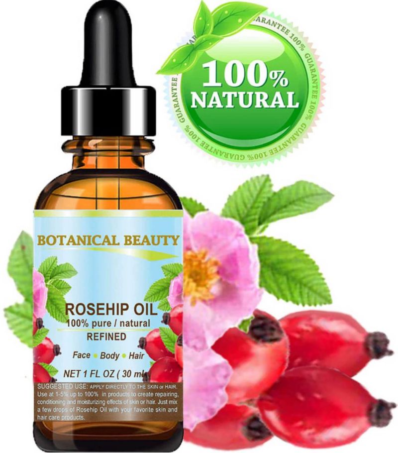 Aceite de semilla de rosa mosqueta Botanical Beauty 30 ml puro y natural