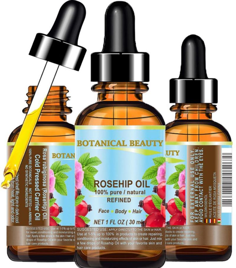 Aceite de semilla de rosa mosqueta Botanical Beauty 30 ml puro y natural