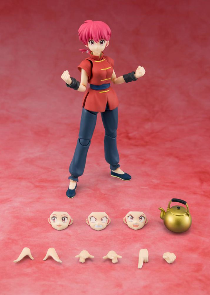 Figura de acción TAMASHII NATIONS Ranma 1/2 S.H.Figuarts
