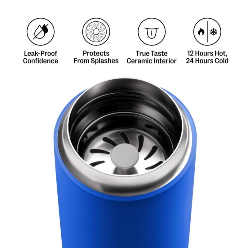 Taza de viaje Fellow 355 ml Cobalto eléctrico aislamiento al vacío