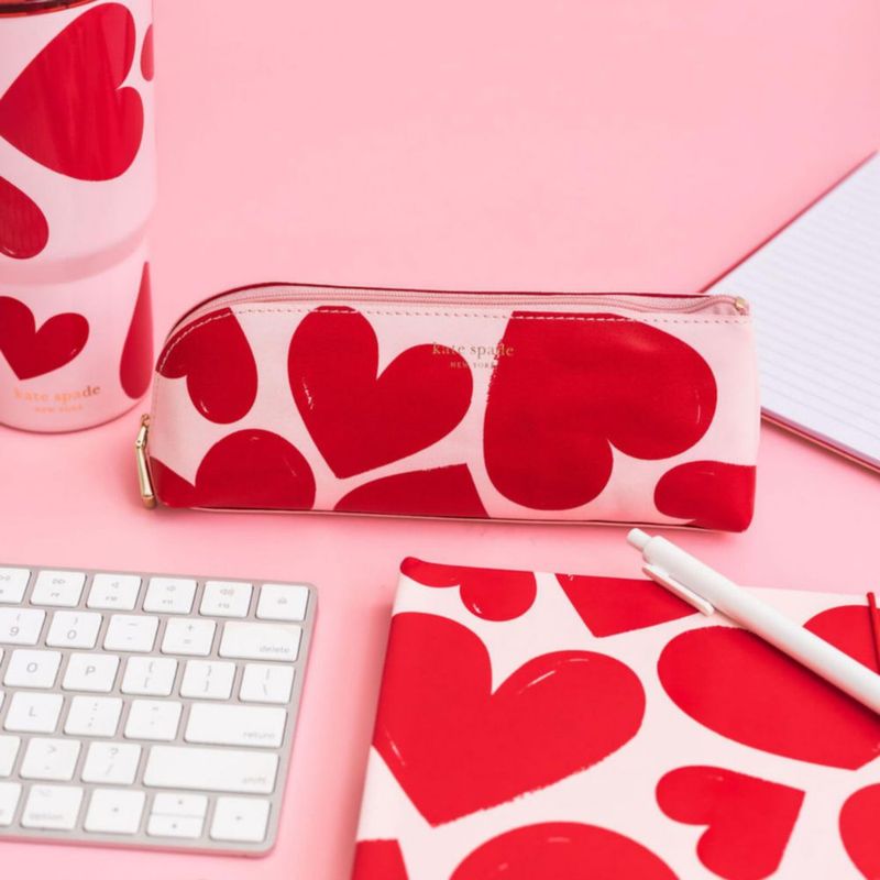 Estuche para lápices Kate Spade New York 20 cm Sweet Hearts