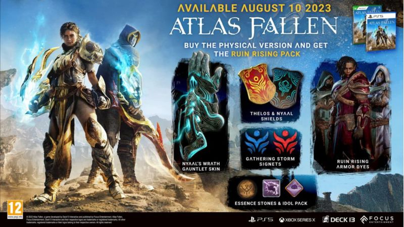 Videojuego Atlas Fallen (PS5) – Maximum Games