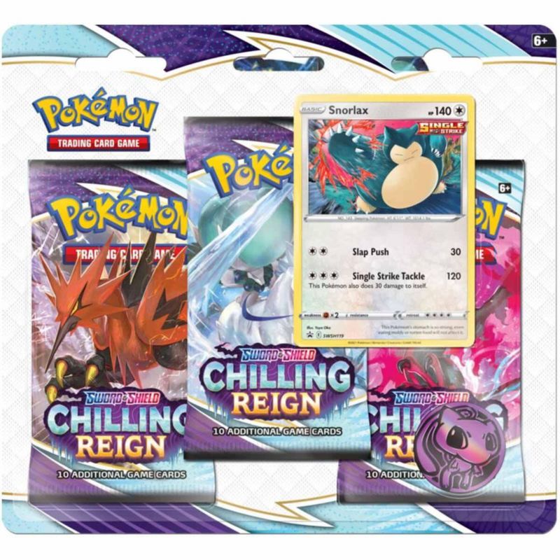 Juego de cartas coleccionables Pokemon Sword & Shield Chilling Reign