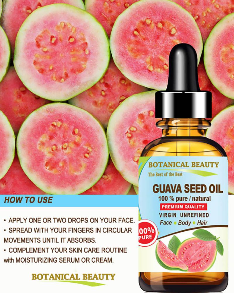 Aceite de semilla de guayaba Botanical Beauty 30 ml puro y virgen
