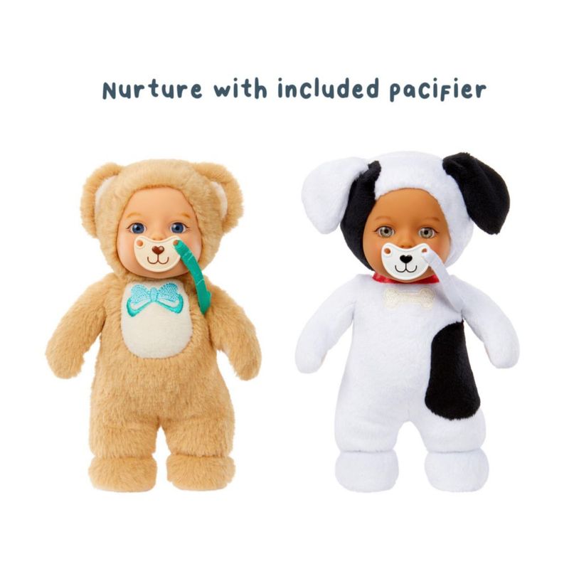 Muñeca de bebé Baby Born 18 cm Oso y Cachorro – Pack de 2