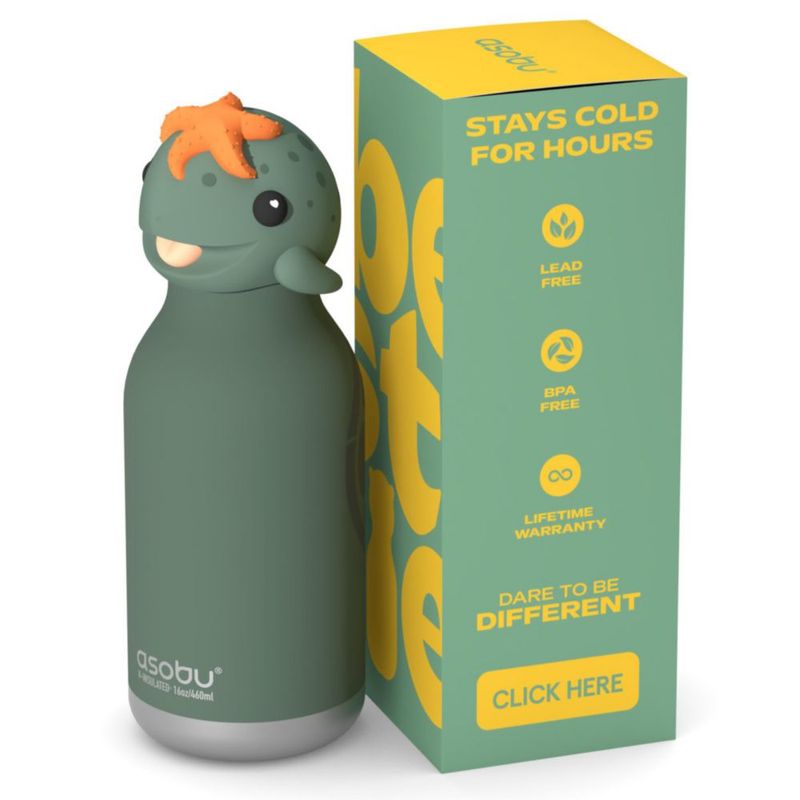 BOTELLA asobu Bestie 460 ml libre de BPA coleccionable