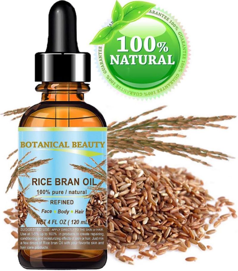 Botanical Beauty Aceite de Salvado de Arroz 120 ml Puro y Natural