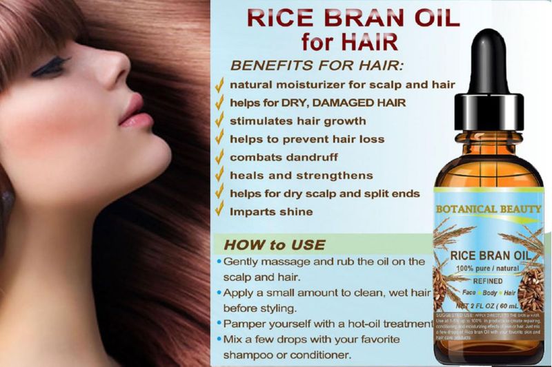 Botanical Beauty Aceite de Salvado de Arroz 120 ml Puro y Natural