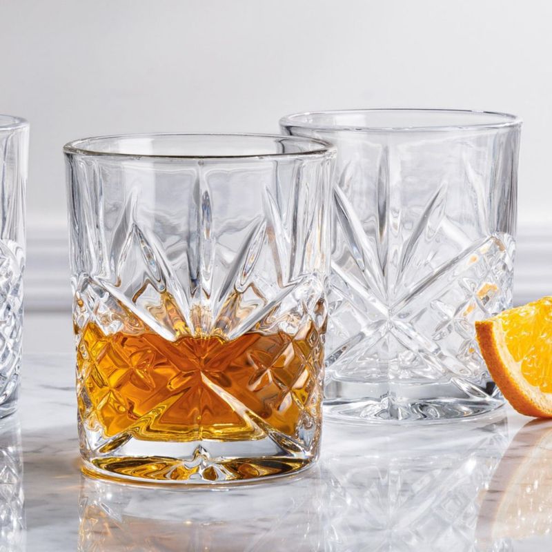 Juego de 4 vasos de cristal Godinger de 11 oz