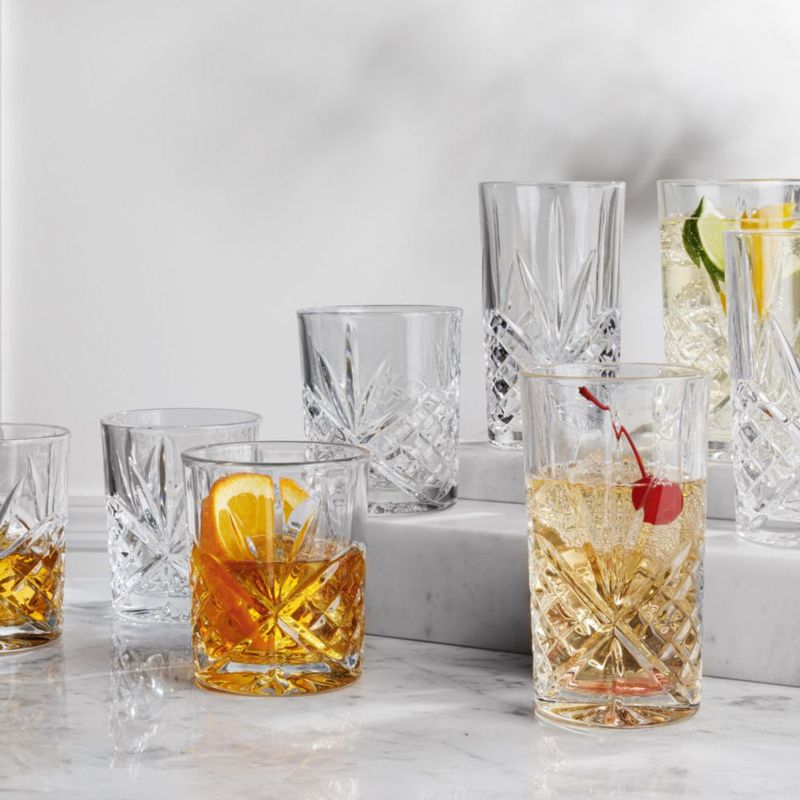 Juego de 4 vasos de cristal Godinger de 11 oz