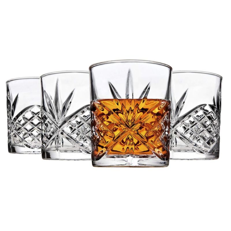 Juego de 4 vasos de cristal Godinger de 11 oz