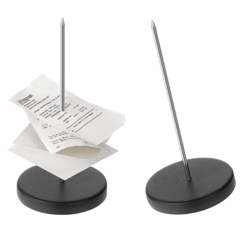 Portarecibos Acooruiteng 7 cm/135 cm Metal (2 unidades)