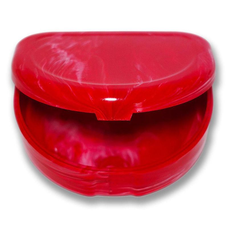 Estuche para Retenedor The Original Quist Dental 8x6x3 cm Rojo