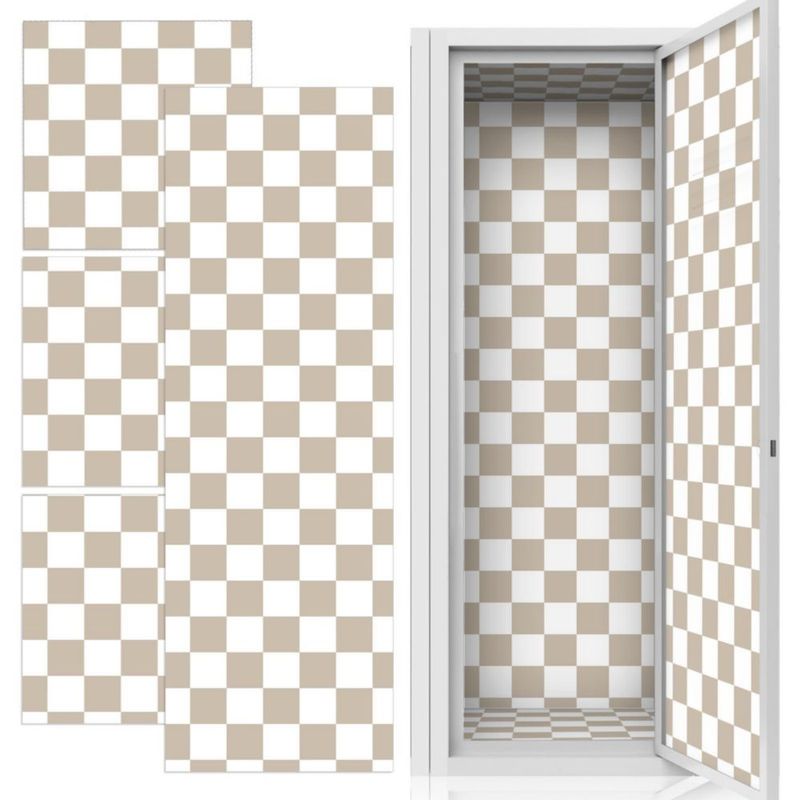 Juego de 6 pegatinas magnéticas Gosodeny 30 cm x 30 cm