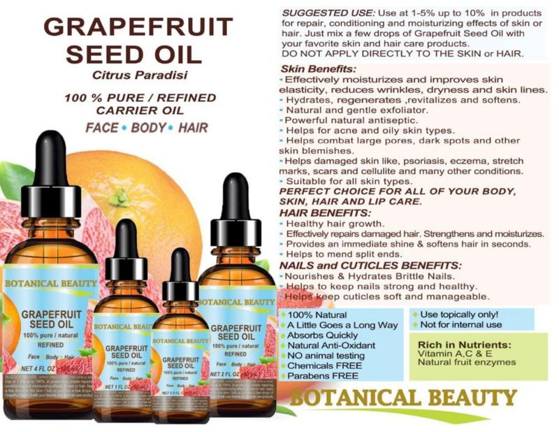 Aceite de Semilla de Pomelo Botanical Beauty 30 ml Puro