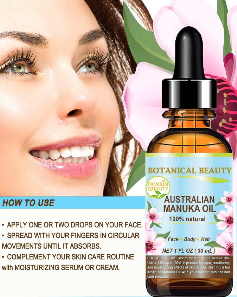 Aceite de Manuka Botanical Beauty 30 ml Natural Virgen Prensado en Frío