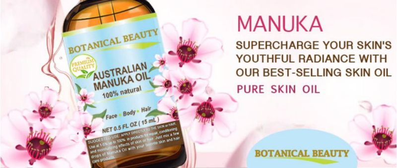 Aceite de Manuka Botanical Beauty 30 ml Natural Virgen Prensado en Frío
