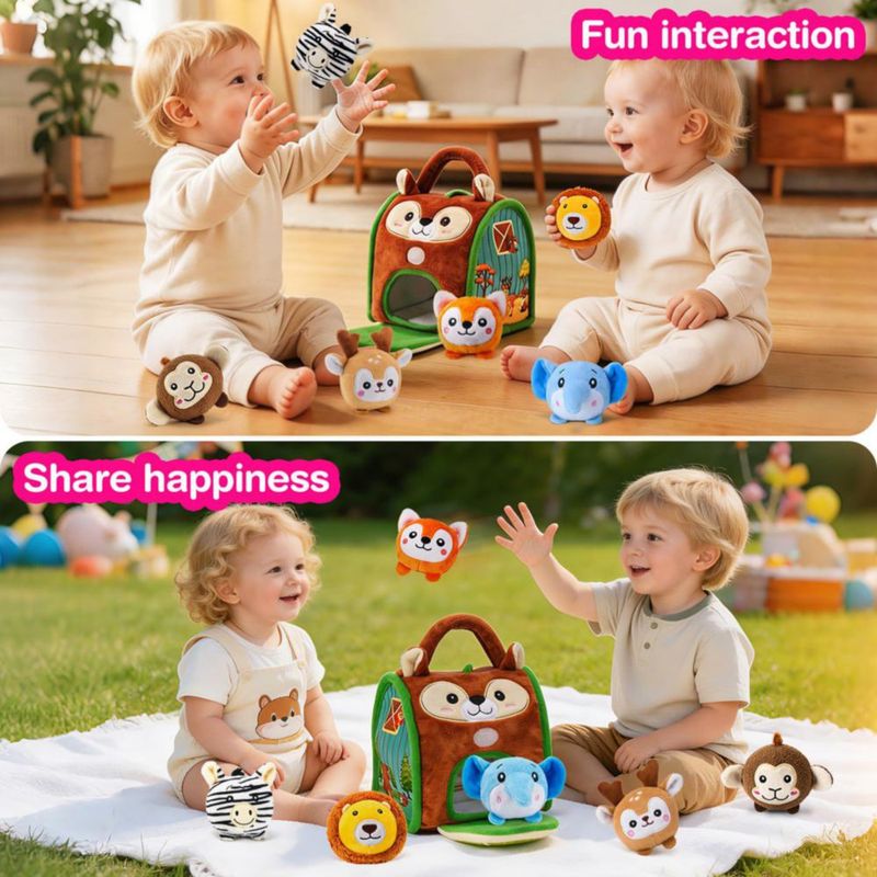 Juguetes Sensoriales NECTAR BABY – Set de 7 Animales