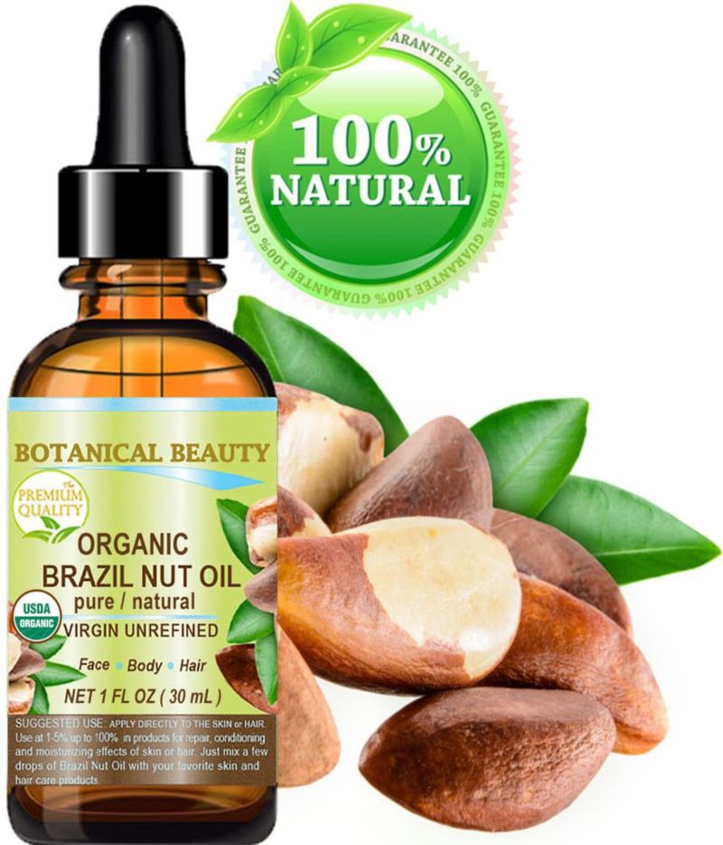 Aceite de Nuez de Brasil Botanical Beauty 30 ml Orgánico Virgen