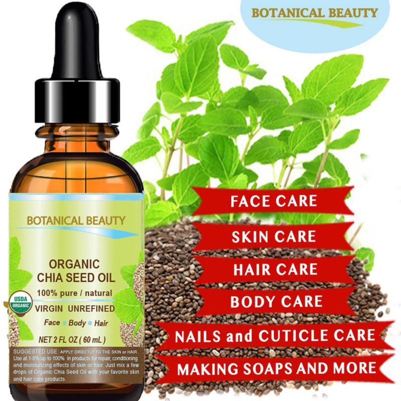 Aceite de Semilla de Chía Botanical Beauty 120 ml Orgánico Virgen