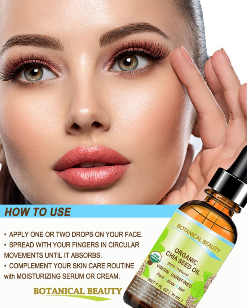 Aceite de Semilla de Chía Botanical Beauty 120 ml Orgánico Virgen
