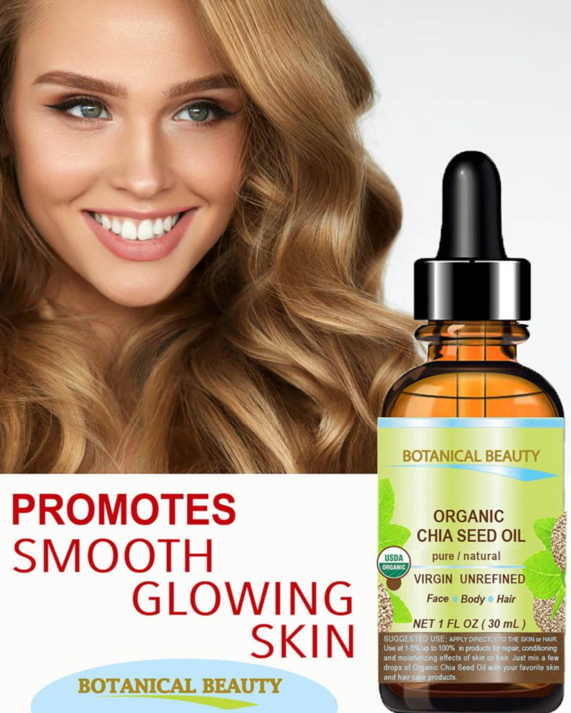 Aceite de Semilla de Chía Botanical Beauty 120 ml Orgánico Virgen