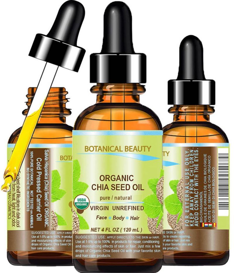 Aceite de Semilla de Chía Botanical Beauty 120 ml Orgánico Virgen