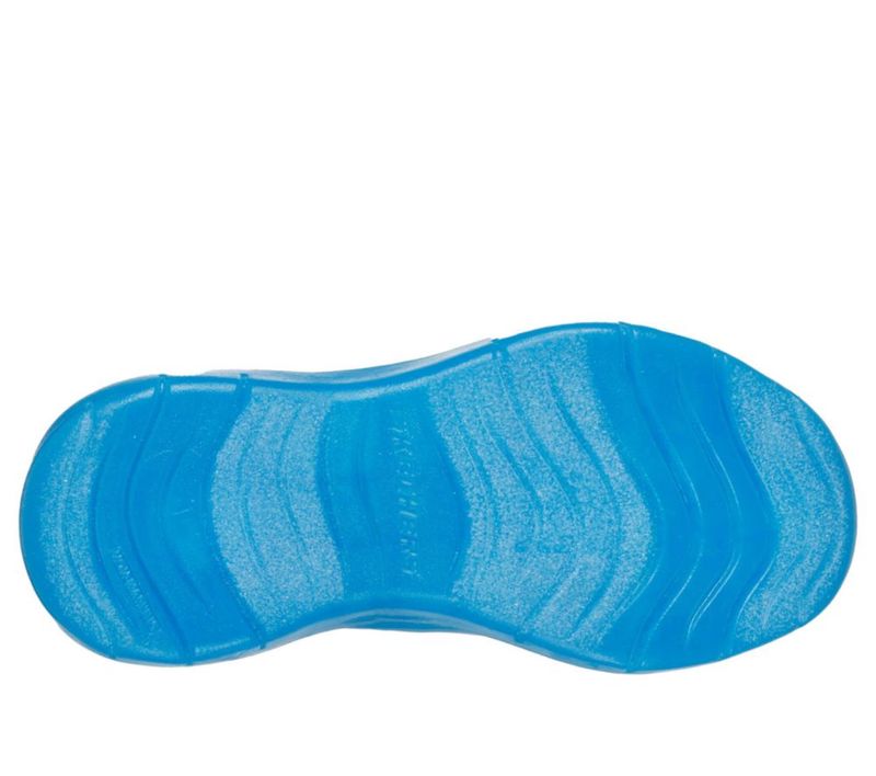 Zapatilla Skechers Fast Ice Aqua para niños pequeños