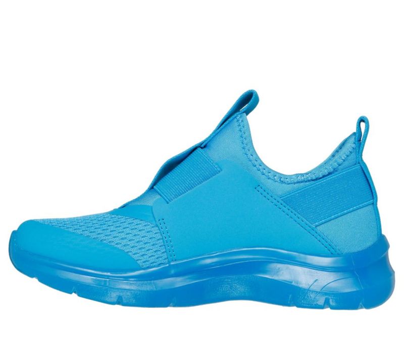 Zapatilla Skechers Fast Ice Aqua para niños pequeños
