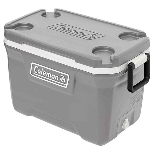 Hielera Cooler Gris 52 QT 49lts 80 Latas Portavasos Coleman