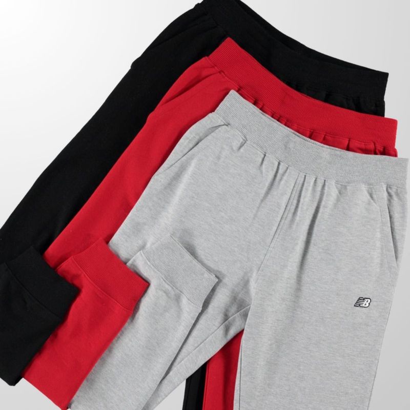 PANTALONES New Balance pack de 3 joggers de forro polar talla 4‑20